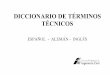 Diccionario Tecnico de Terminos Tecnicos