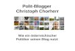 Polit Blogger Christoph Chorherr
