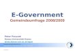 E-Government Gemeindeumfrage 08/09