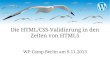 HTML/CSS-Validierung in Zeiten von HTML5