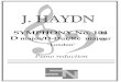 Haydn - Sinf104 (Redu%C3%A7%C3%A3o Para Piano)[1]