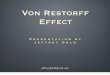 Von Restorff Effect by Jeffrey Gold