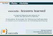 vascoda - lessons learned