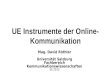 Universität Salzburg, UE Instrumente der Online-Kommunikation, SS 2012