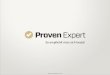 ProvenExpert.com - Unternehmenspräsentation