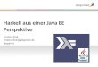 Haskell aus einer Java EE Perspektive