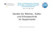 Gleichzeitiges Kühlen, Heizen und Klimatisieren (Günter Gamst, Daikin Airconditioning Germany)