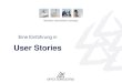 Einf¼hrung in User Stories