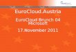 2011 euroCloud Austria Brunch 4 Microsoft