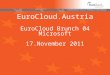 2011 EurCcloud Austria Brunch #4 Microsoft