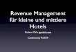 Revenue Management in kleinen und mittleren Hotels