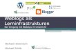 Weblogs als Lerninfrastrukturen