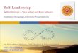 Self leadership - Selbstführung - sich selbst auf Kurs bringen - heinz peter wallner - slideshare blogging