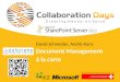 Collaboration Days 2011 - Document Management à la carte