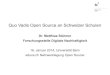 Quo Vadis Open Source an Schweizer Schulen