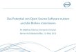 Das Potential von Open Source Software nutzen und die Risiken minimieren