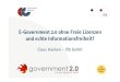 E-Government 2.0 ohne Freie Lizenzen? Hanken ifib