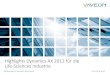 Highlights Dynamics AX 2012 für die Life-Sciences Industrie. Daniel Schmid, YAVEON AG
