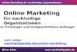 Online Marketing für nachhaltige Organisationen