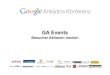 Google Analytics Konferenz 2012: Thomas Tauchner, e-dialog: Events implementieren und nutzen