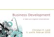 Business Development - Unternehmensgründung