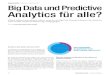Big Data und Predictive Analytics