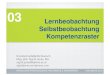 03 Lernbeobachtung Selbstbeobachtung Kompetenzraster
