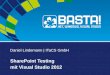 SharePoint Testing mit Visual Studio 2012