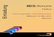 IBS:forum FMEA Software am 13.03.13 in München