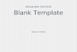 Blank Template - less is more #jd13ch