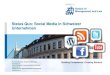 Status Quo: Social Media in Schweizer Unternehmen