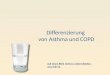Differenzierung asthma   copd