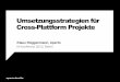 Umsetzungsstrategien für Cross-Plattform Projekte - IA Konferenz 2013 Klaus Rüggenmann