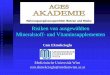 "Risiken von ausgewählten Mineralstoff- und Vitaminsupplementen" - Cem Ekmekcioglu (Medizinische Universität Wien)