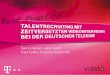 Telekom und viasto - Vortrag auf HR-Messe "Zukunft Personal 2013"