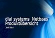Produktübersicht dial systems und Netbaes