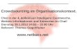 Crowdsourcing im Organisationskontext