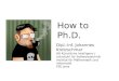 How to PhD