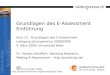 Schaffert (2009). Grundlagen des E-Assessment - Intro