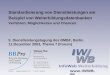 Www.IWWB.de Standardisierung von Dienstleistungen am Beispiel von Weiterbildungsdatenbanken Verfahren, Möglichkeiten und Chancen 5. Dienstleistungstagung