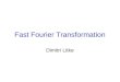 Fast Fourier Transformation Dimitri Litke. 2 1.Einleitung 2.Grundlagen 2.1 Komplexe Zahlen 2.2 Einheitswurzel 3.Fourier Transformation 3.1 Diskrete Fourier