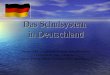 Das Schulsystem in Deutschland Презентация для проведения урока немецкого языкa в 8 классе по теме « Школа » Автор: