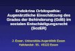 Endokrine Orbitopathie: Augenärztliche Einschätzung des Grades der Behinderung (GdB) im sozialen Entschädigungsrecht (SozER) J. Esser, Universitäts-Augenklinik