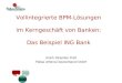 Vollintegrierte BPM-Lösungen im Kerngeschäft von Banken: Das Beispiel ING Bank Ulrich Straehler Pohl Pallas Athena Deutschland GmbH