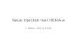 Neue Injection fuer HERA-e F. Willeke, MHE 14.9.2006