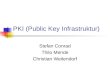 PKI (Public Key Infrastruktur) Stefan Conrad Thilo Mende Christian Weitendorf
