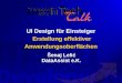 UI Design für Einsteiger Erstellung effektiver Anwendungsoberflächen Šenaj Lelić DataAssist e.K
