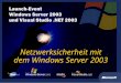 Netzwerksicherheit mit dem Windows Server 2003. Kai Wilke (MVP) Consultant für IT - Security ITaCS GmbH kw@itacs.de Tech Level: 300