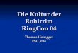 Die Kultur der Rohirrim RingCon 04 Thomas Honegger FSU Jena