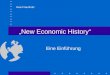 New Economic History Eine Einführung Uwe Fraunholz